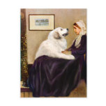 Great Pyrenees 2 - WHistler's Mother Postcards