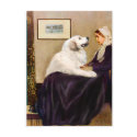 Great Pyrenees 2 - WHistler's Mother postcards