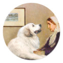 Great Pyrenees 2 - WHistler's Mother stickers