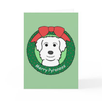 Great Pyrenees Christmas cards by dogcartoons Great Pyrenees Christmas cards