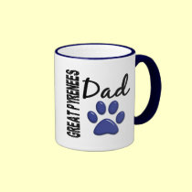 Great Pyrenees Dad 2 mugs