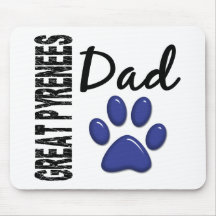 Great Pyrenees Dad 2 Mousepad