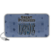 Great Pyrenees DUDE Portable Speakers