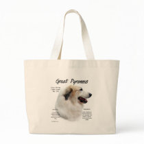 Great Pyrenees History Design bags