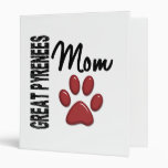 Great Pyrenees Mom 2 Binders