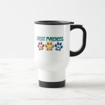 GREAT PYRENEES Mom Paw Print 1 mugs