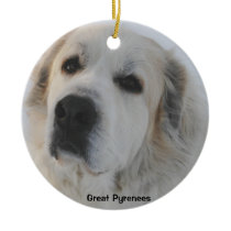 Great Pyrenees Christmas Ornament
