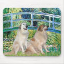 Great Pyrenees Pair - Bridge mousepads