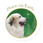 Great Pyrenees Peace stickers