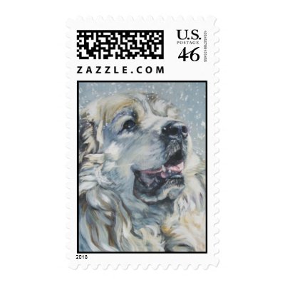 great pyrenees postage