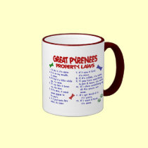GREAT PYRENEES Property Laws 2 mugs