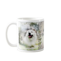 Great Pyrenees Winter Scene Mug