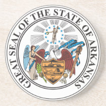 Great seal of the state of Arkansas Coaster