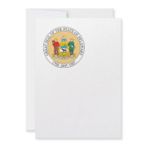 Great seal of the state of Delaware Personalized Announcement