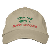 GREAT SENIOR MOMENTS BASEBALL CAP
