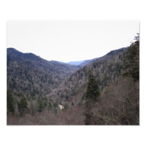 Great Smoky Mountains Cold Day Photo Print