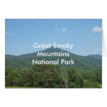 Great Smoky Mountains National Park Card