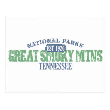 Great Smoky Mtns National Park Postcard
