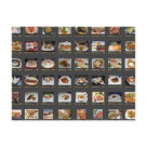 postcard - great foods of the world