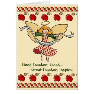 Great Teachers Inspire Card
