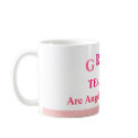 Great Teachers - Pink mugs