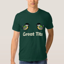 Great Tits Men's Basic American Apparel T-Shirt
