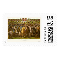 Great Union & Confederate Generals 1865 postage