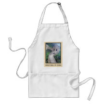 Great Wall of China Aprons