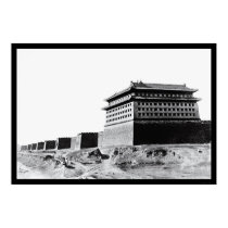 Great Wall of China in Peking 1918 posters
