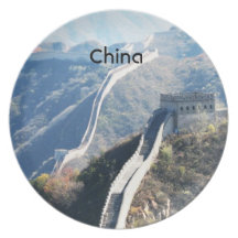 Great Wall of China Party Plate