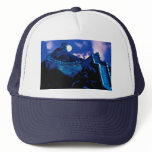 Great Wall of China with moon Trucker Hat
