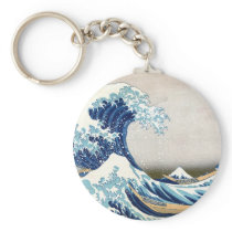 Great Wave Hokusai 葛飾北斎の神奈川沖浪裏 Key Chain