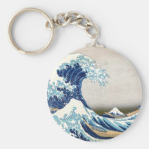 Great Wave Hokusai 葛飾北斎の神奈川沖浪裏 Keychain