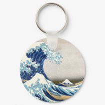 Great Wave Hokusai keychains