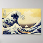 Great Wave of Hokusawa posters