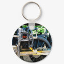 Great Western 90 Wheel Closeup keychain
