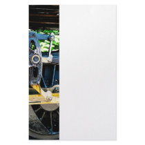 Great Western 90 Wheel Closeup Stationery Paper