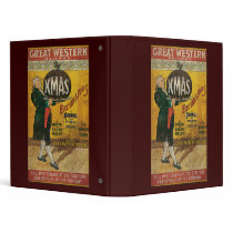 Great Western Railway Christmas Excursions Vinyl Binder