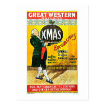 Great Western Railway Vintage Travel Art Postcards