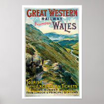 Great Western Railway ~ Wales Poster