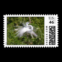 Great White Egret stamps