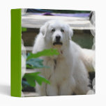 Great White Pyrenees Dog Binder