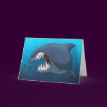 Great White Shark Card (Blank Inside)