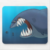 Great White Shark Mousepad