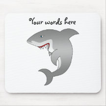 Great white shark mousepads