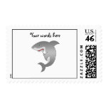 Great white shark postage stamp