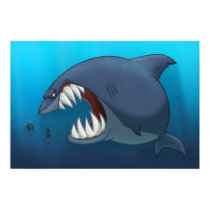 Great White Shark Poster posters