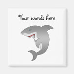 Great white shark refrigerator magnets