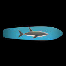 Great White Shark Skateboard