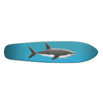 Great White Shark Skateboard